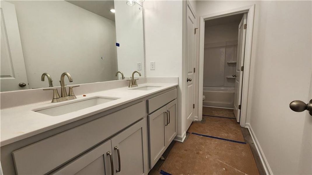 In-progress construction of a new home in The Estates at Casteel, Bethlehem, GA (Image 29). In-progress construction of a new home in The Estates at Casteel, Bethlehem, GA (Image 29).