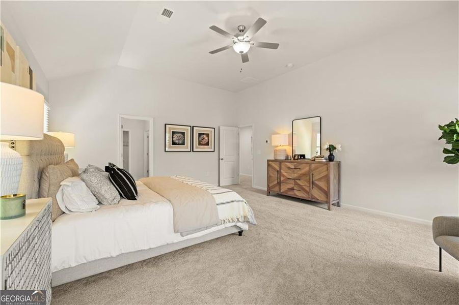 Furnished interior view inside a new home in Cascade Ridge at Niskey Lake, Atlanta (Image 3).
