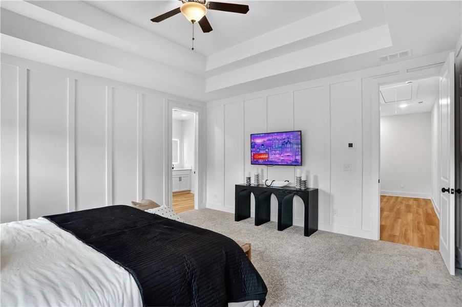 Furnished interior view inside a new home in Governors Parc, Kennesaw (Image 12).