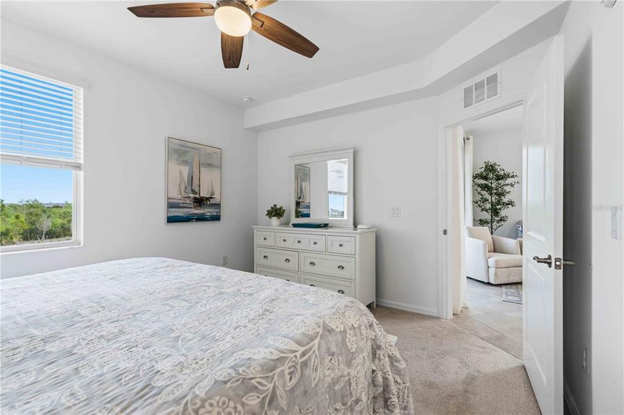 Furnished interior view inside a new home in Wellen Park Golf & Country Club, Venice (Image 30).