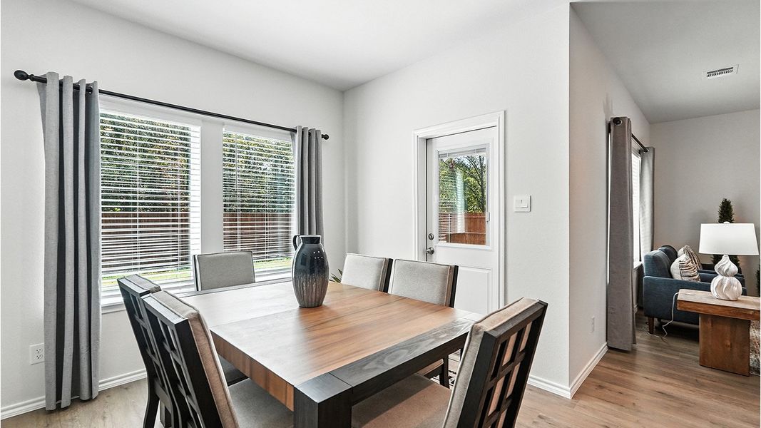 Representative furnished interior of a home built from the Naples by D.R. Horton in The Reserve at Timber Creek, Lindale (Image 14).