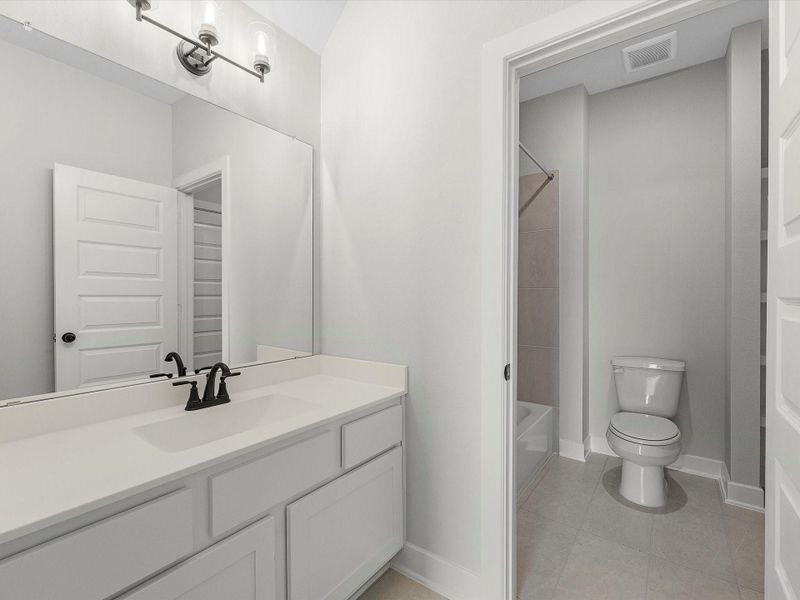 Furnished interior view inside a new home in , Fulshear (Image 5).