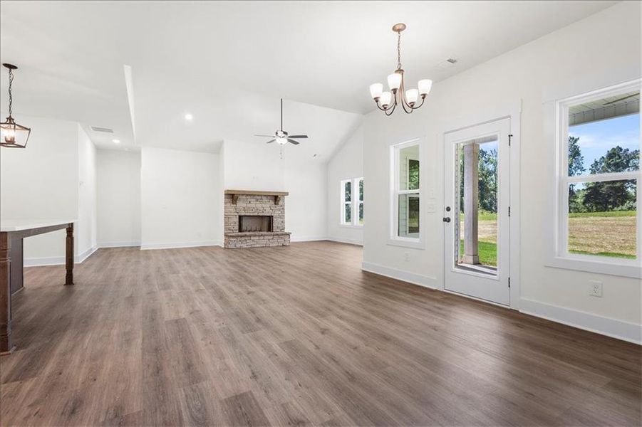 Spacious, unfurnished interior of a new home in , Rockmart (Image 28).