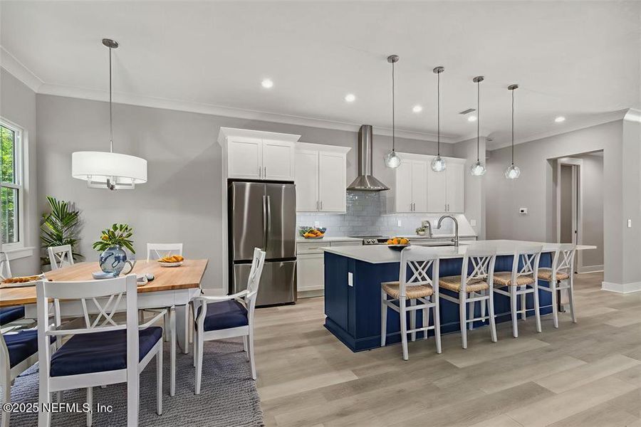 Furnished interior view inside a new home in , Yulee (Image 5).