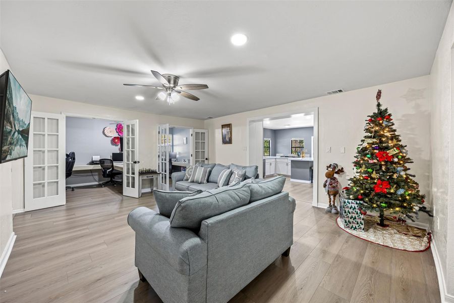 Furnished interior view inside a new home in , Splendora (Image 32). Furnished interior view inside a new home in , Splendora (Image 32).