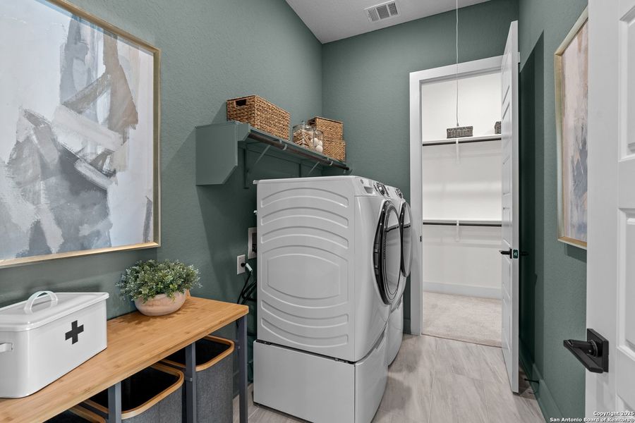 Furnished interior view inside a new home in Prominence – Now Selling, San Antonio (Image 14).