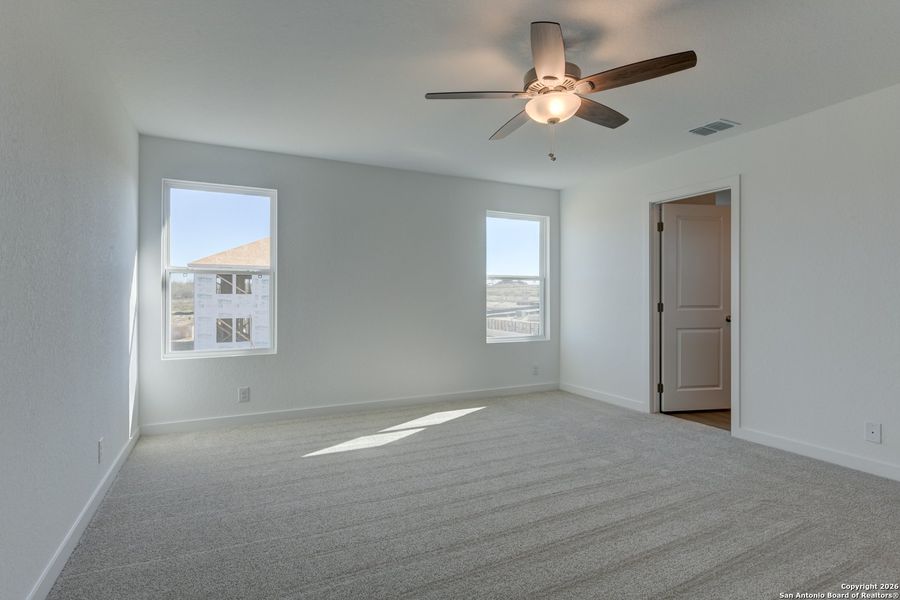 Spacious, unfurnished interior of a new home in The Arbors at the Wilder, Adkins (Image 22).