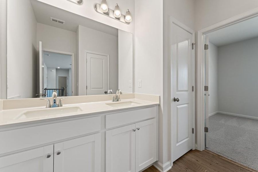 Furnished interior view inside a new home in Oakhurst Manor, McDonough (Image 7). Furnished interior view inside a new home in Oakhurst Manor, McDonough (Image 7).