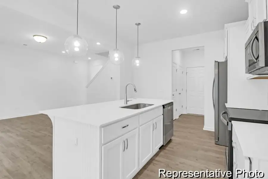 Furnished interior view inside a new home in Reedy Fork Middleton, Greensboro (Image 4).