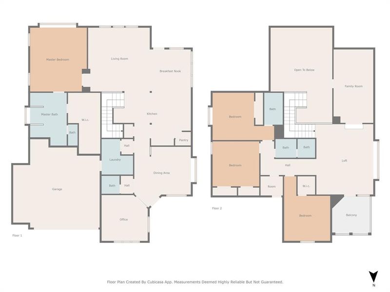 2D floor plan layout of this home in , Justin, TX (Image 4).