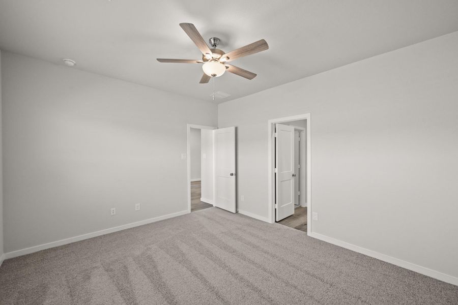 Spacious, unfurnished interior of a new home in Northpark South, Porter (Image 11). Spacious, unfurnished interior of a new home in Northpark South, Porter (Image 11).