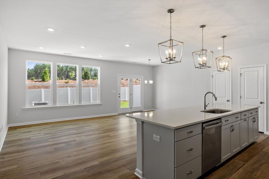 Spacious, unfurnished interior of a new home in Sweetbrier, Durham (Image 16).