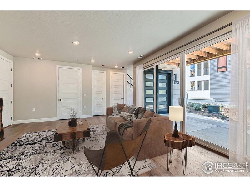 Furnished interior view inside a new home in Baseline, Broomfield (Image 34).