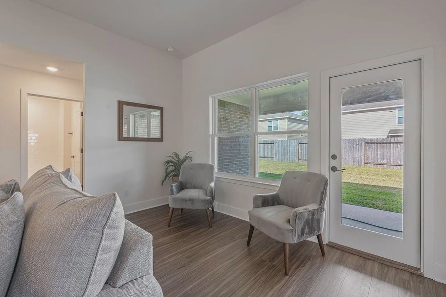 Furnished interior view inside a new home in Grand Oaks Reserve, Cleveland (Image 12).