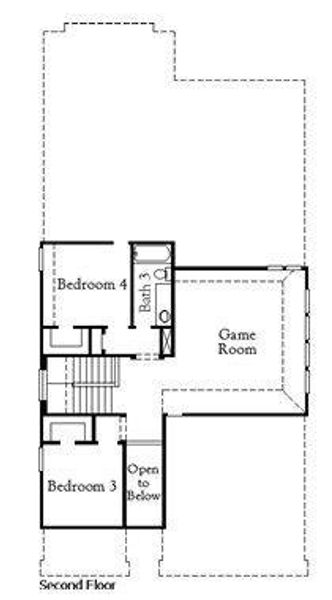 2nd Floorplan - Representative Photo