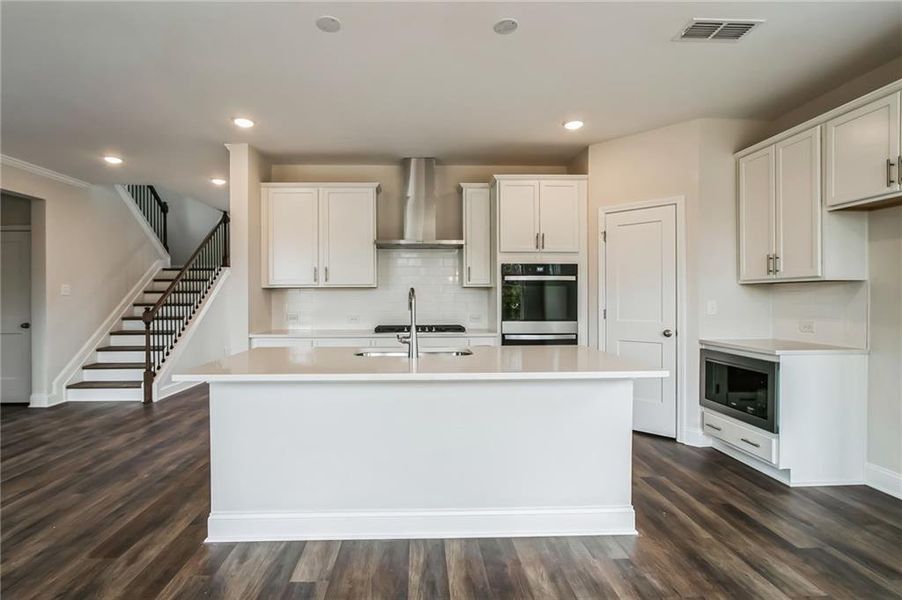 Furnished interior view inside a new home in Maddox Landing, Hoschton (Image 5).