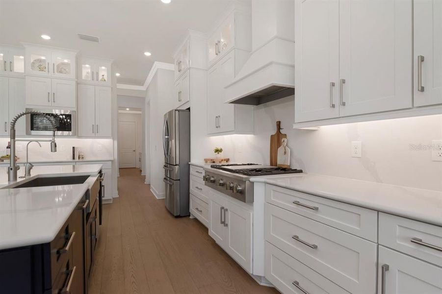 Furnished interior view inside a new home in River's Edge, Wesley Chapel (Image 17).