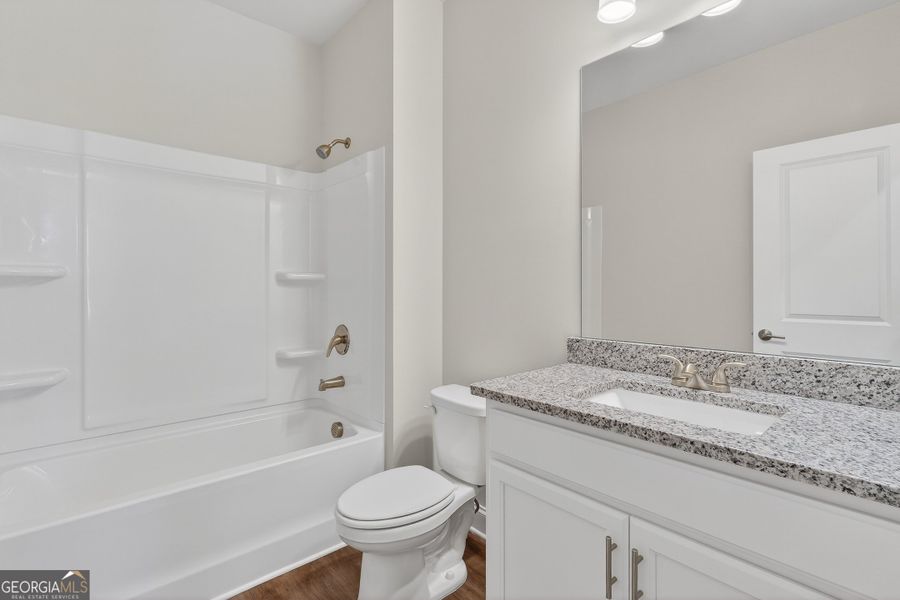 Furnished interior view inside a new home in Morning Creek Forest, Atlanta (Image 8).