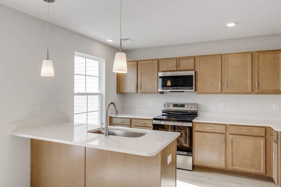 Furnished interior view inside a new home in Astoria, Columbia (Image 7).