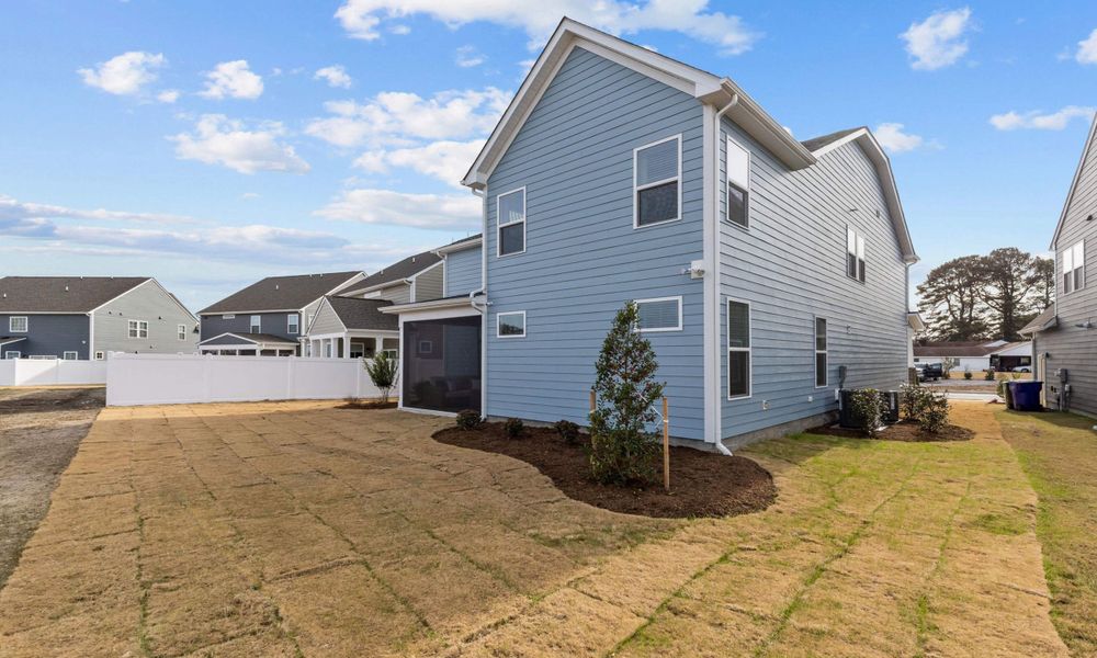 Representative exterior details of a home built from the The Mangrove by Chesapeake Homes in Bridgewater - Shorehaven Village, Little River (Image 25).