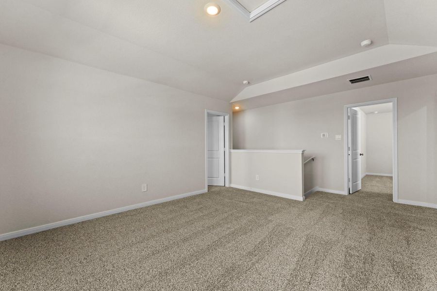 Spacious, unfurnished interior of a new home in Whisper South, San Marcos (Image 21).
