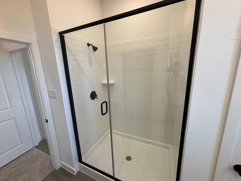 Primary Bathroom Construction Progress featuring the Oxford Collection