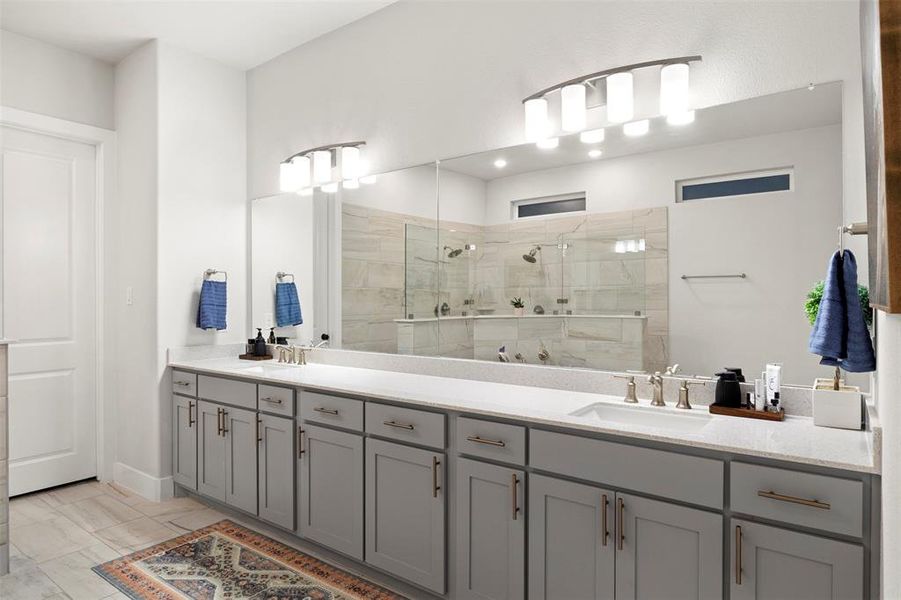 Furnished interior view inside a new home in The Arbors Midlothian, Midlothian (Image 27). Furnished interior view inside a new home in The Arbors Midlothian, Midlothian (Image 27).