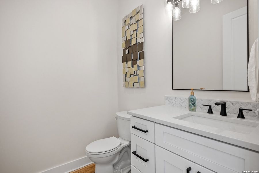 Furnished interior view inside a new home in , Kerrville (Image 8).
