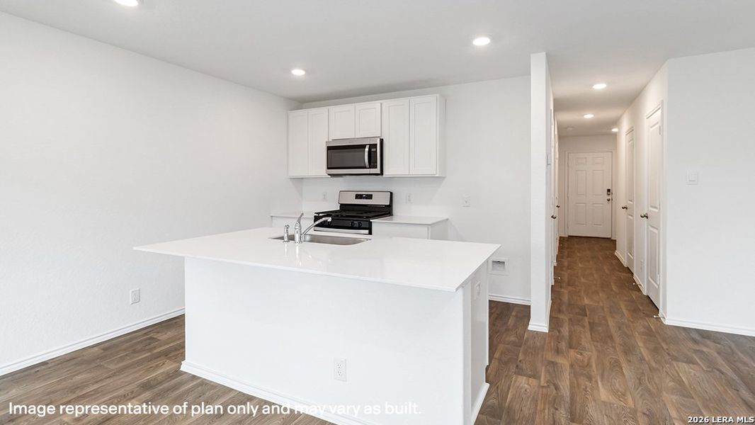 Furnished interior view inside a new home in Sonora, San Antonio (Image 7).