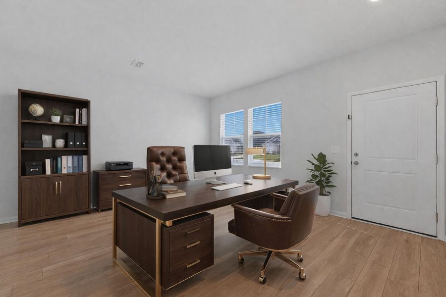 Furnished interior view inside a new home in Bradford Pointe, Summerville (Image 6).