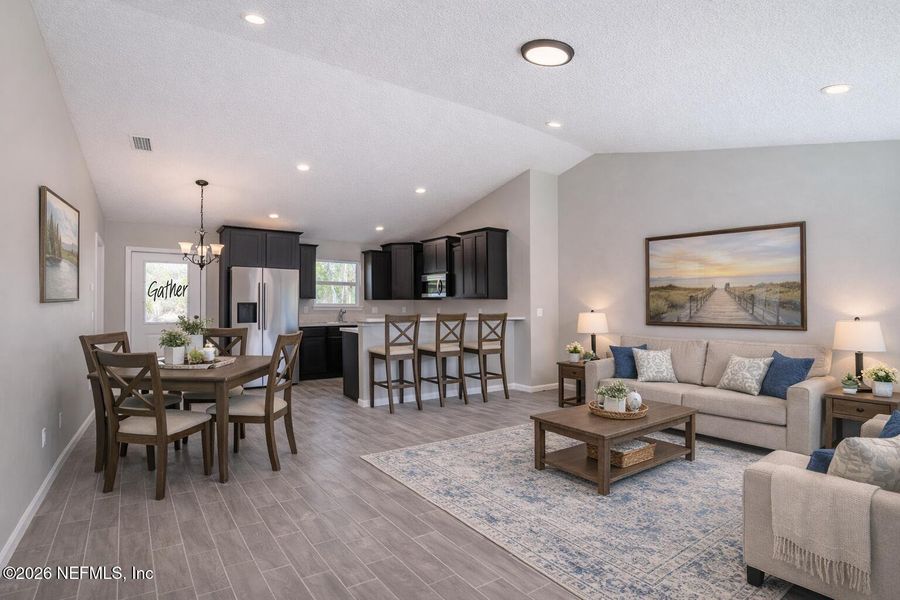 Furnished interior view inside a new home in , Keystone Heights (Image 10).
