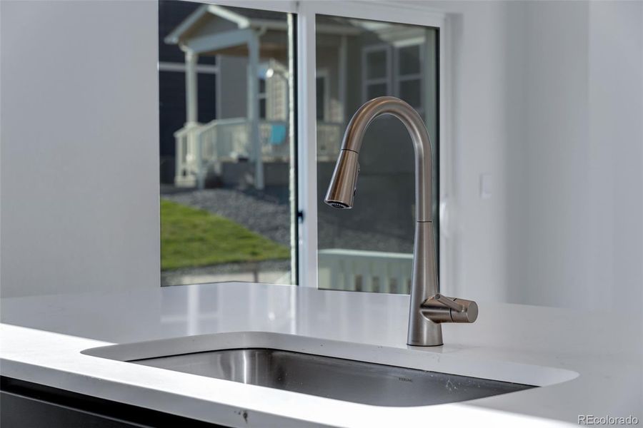 Close-up of interior finishes inside a home in Trails at Crowfoot, Parker (Image 16).