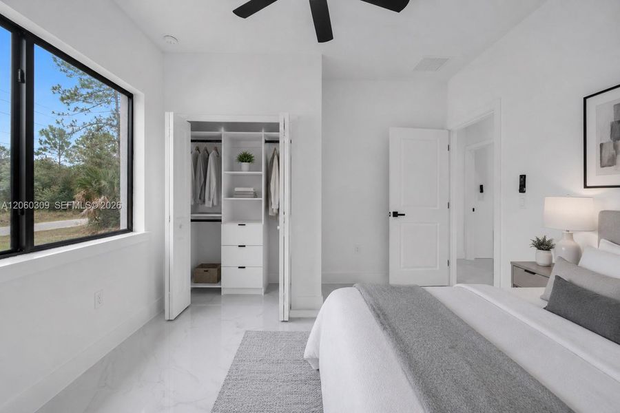 Furnished interior view inside a new home in , Lehigh Acres (Image 18).