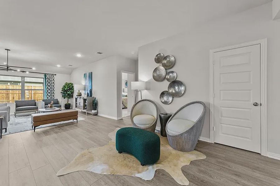 Furnished interior view inside a new home in Rolling Ridge, Van Alstyne (Image 23).