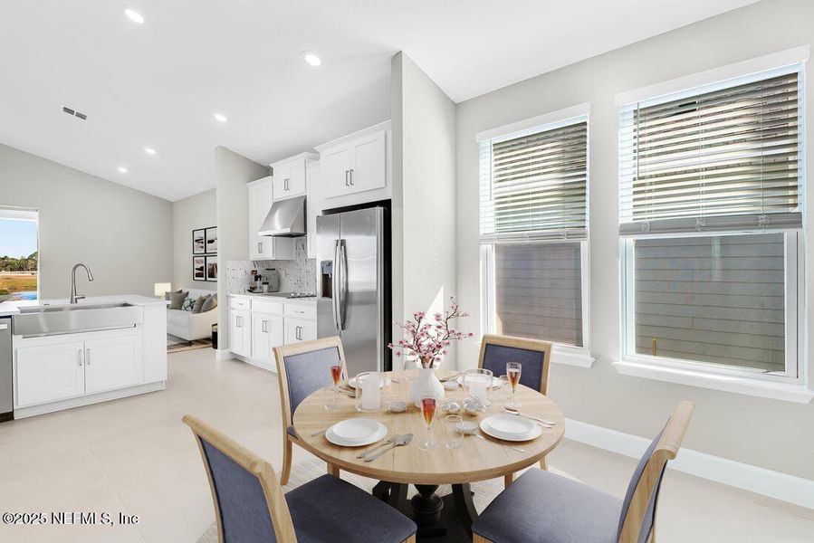 Furnished interior view inside a new home in Colbert Landings, Palm Coast (Image 15).