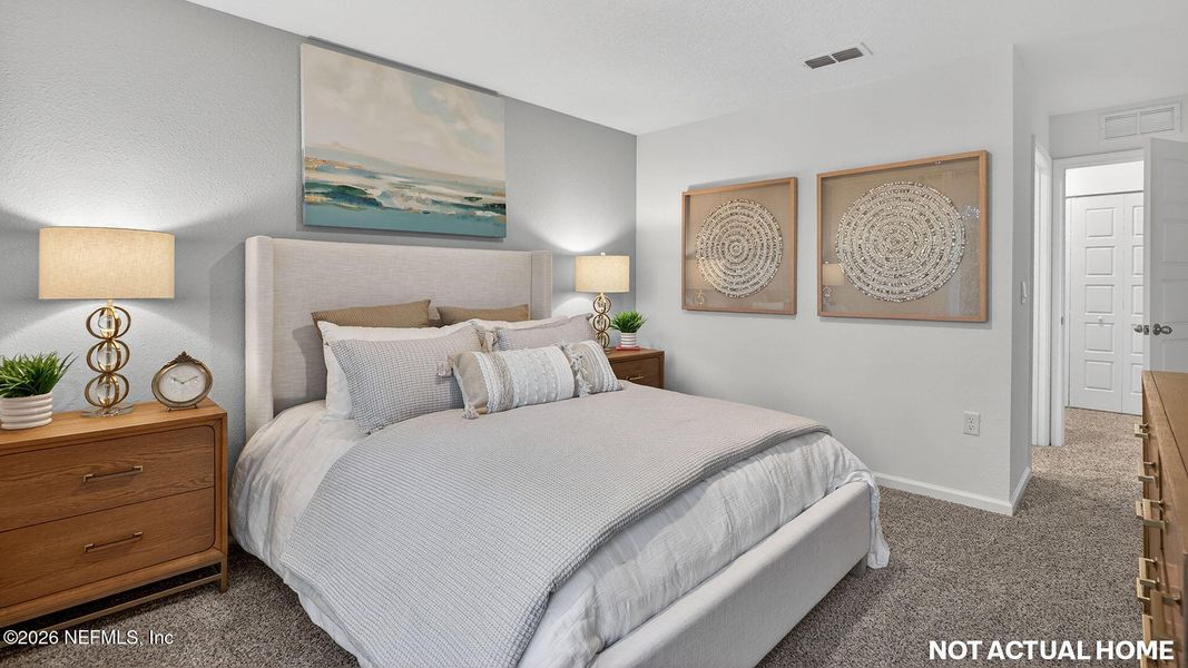 Furnished interior view inside a new home in Hansen Creek, Jacksonville (Image 15).