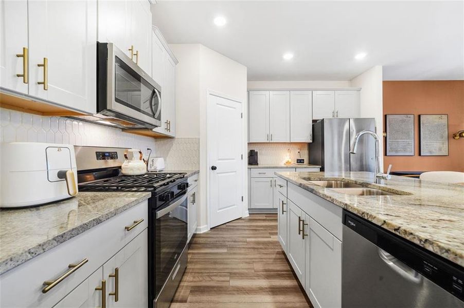 Furnished interior view inside a new home in , Loganville (Image 11).