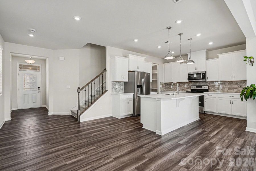 Furnished interior view inside a new home in Northfield Crossing, Charlotte (Image 8).