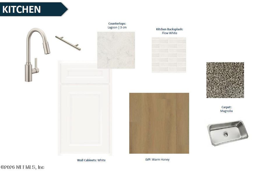 Sample of building materials used in homes in Del Webb Saint Johns, St. Johns (Image 24).