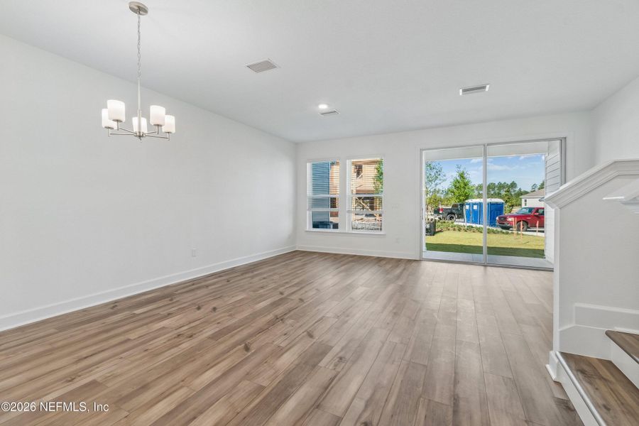 Spacious, unfurnished interior of a new home in Westerly Park at Wildlight – Overlook Collection, Yulee (Image 19).