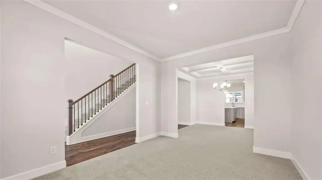 Spacious, unfurnished interior of a new home in Wildwood, Covington (Image 17). Spacious, unfurnished interior of a new home in Wildwood, Covington (Image 17).