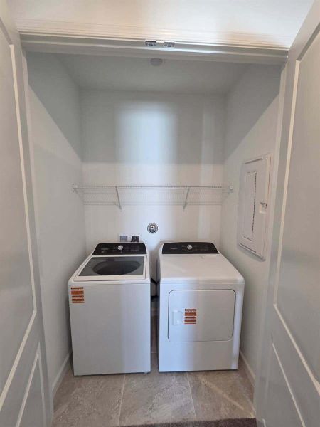 Washer and dryer