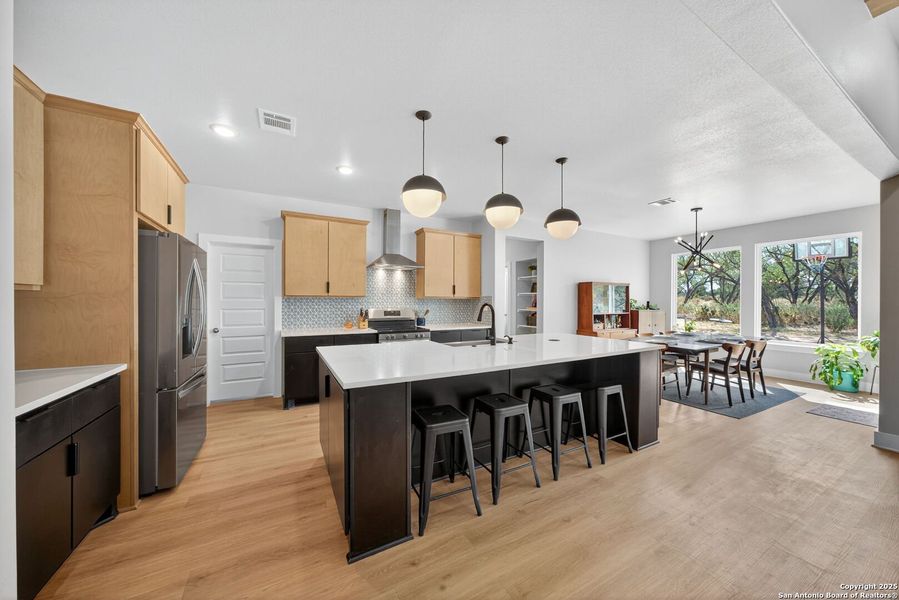 Furnished interior view inside a new home in , Devine (Image 16).