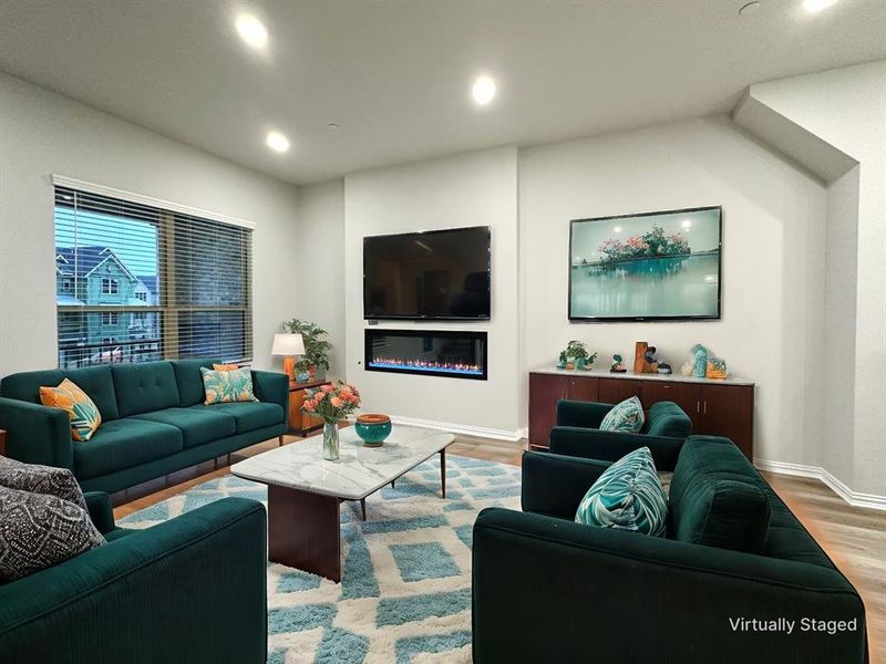 Furnished interior view inside a new home in , Frisco (Image 17). Furnished interior view inside a new home in , Frisco (Image 17).