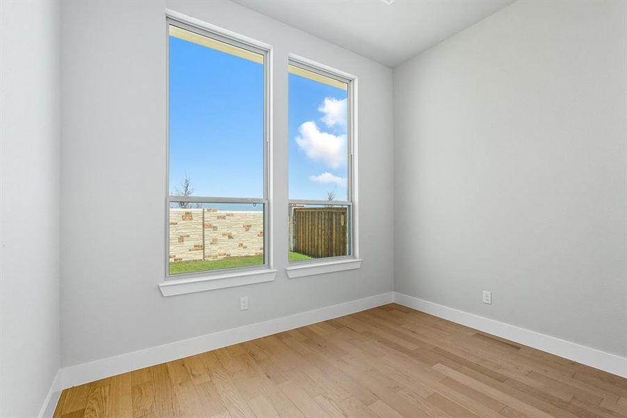 Spacious, unfurnished interior of a new home in Trinity Falls, McKinney (Image 16). Spacious, unfurnished interior of a new home in Trinity Falls, McKinney (Image 16).