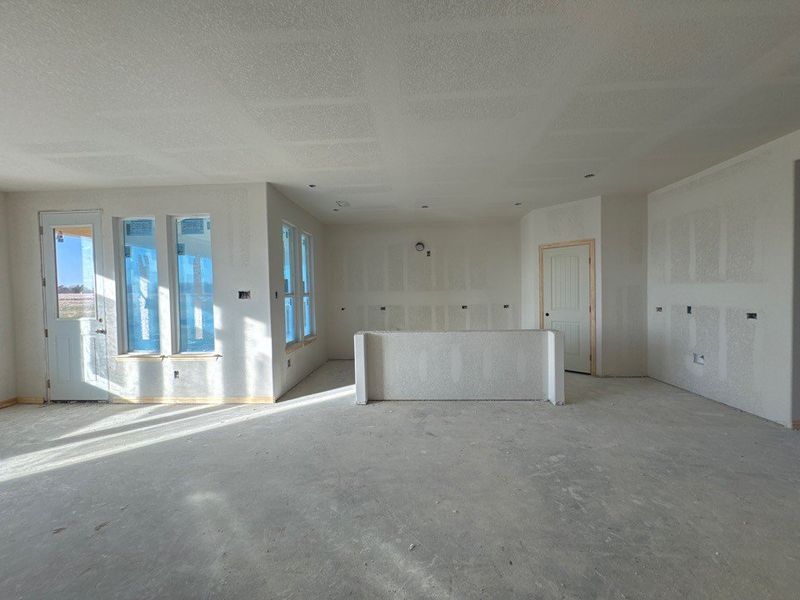 In-progress construction of a new home in Terra Escalante, Blue Ridge, TX (Image 10).