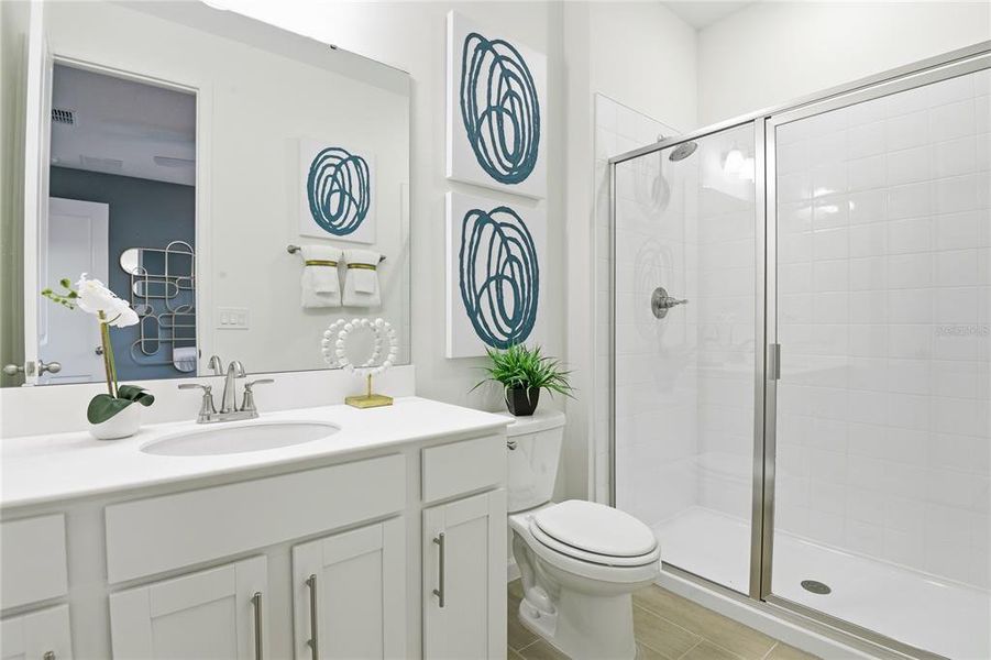 Furnished interior view inside a new home in Seasons at Scenic Terrace, Lake Hamilton (Image 6).