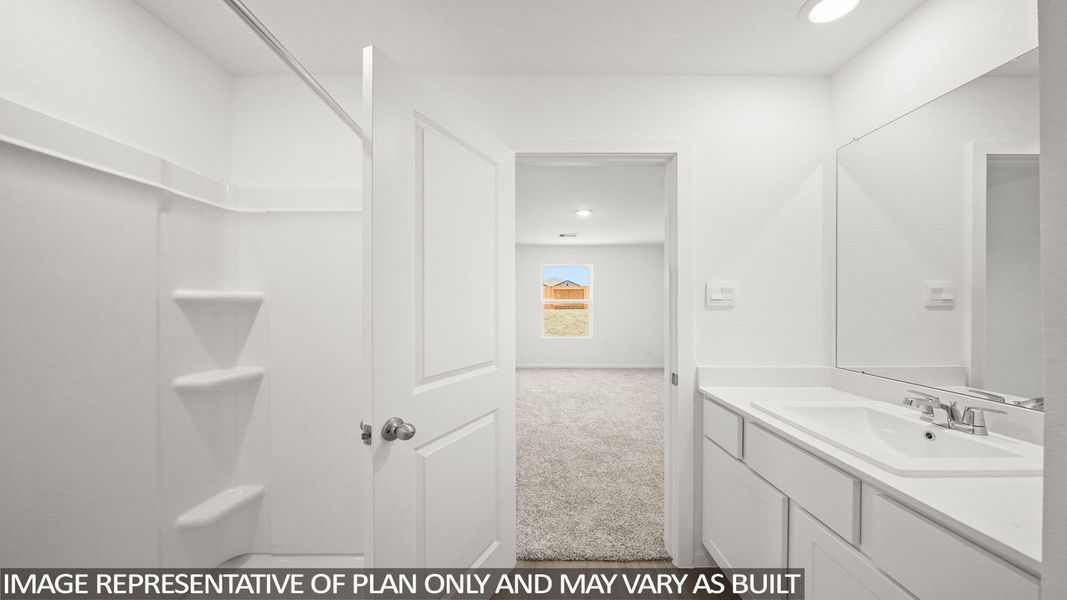 Furnished interior view inside a new home in Eastern Wells, Jarrell (Image 4).