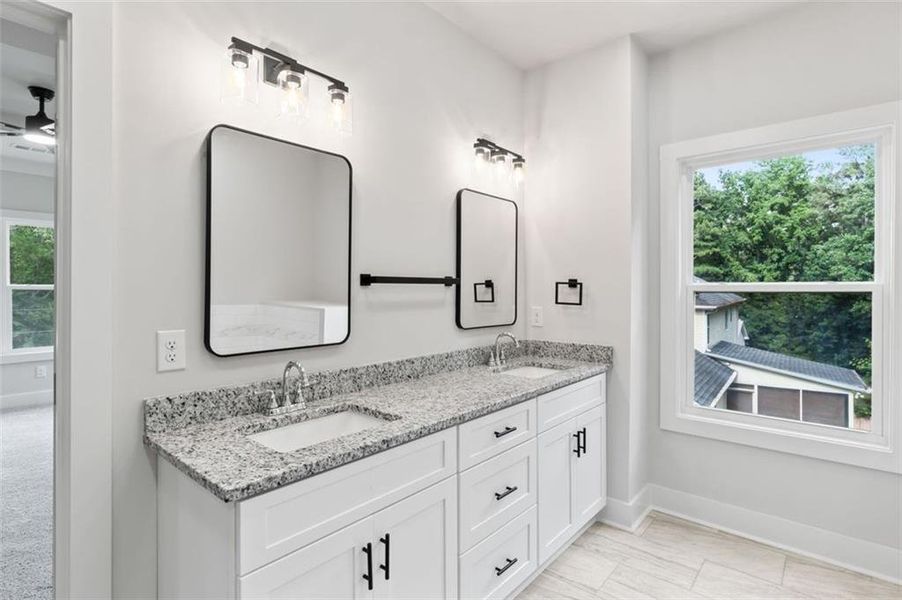 Furnished interior view inside a new home in , Lithonia (Image 14).