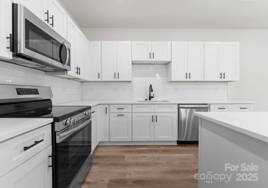 Furnished interior view inside a new home in , Charlotte (Image 5).